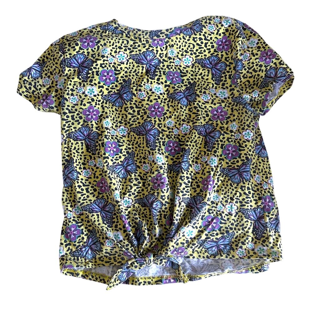 Disney's Encanto Leopard Butterfly Shirt Girls Size Large (10-12)